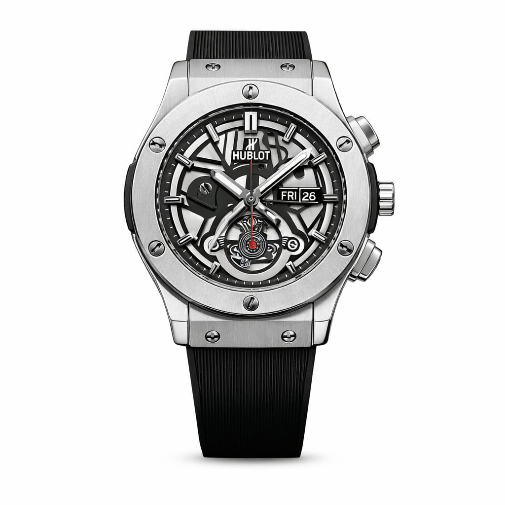 Premium Skeleton Men’s Watch with Day-Date – Luxury Sports Design