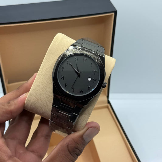 BLACK AURA – Stainless Steel Luxury Watch