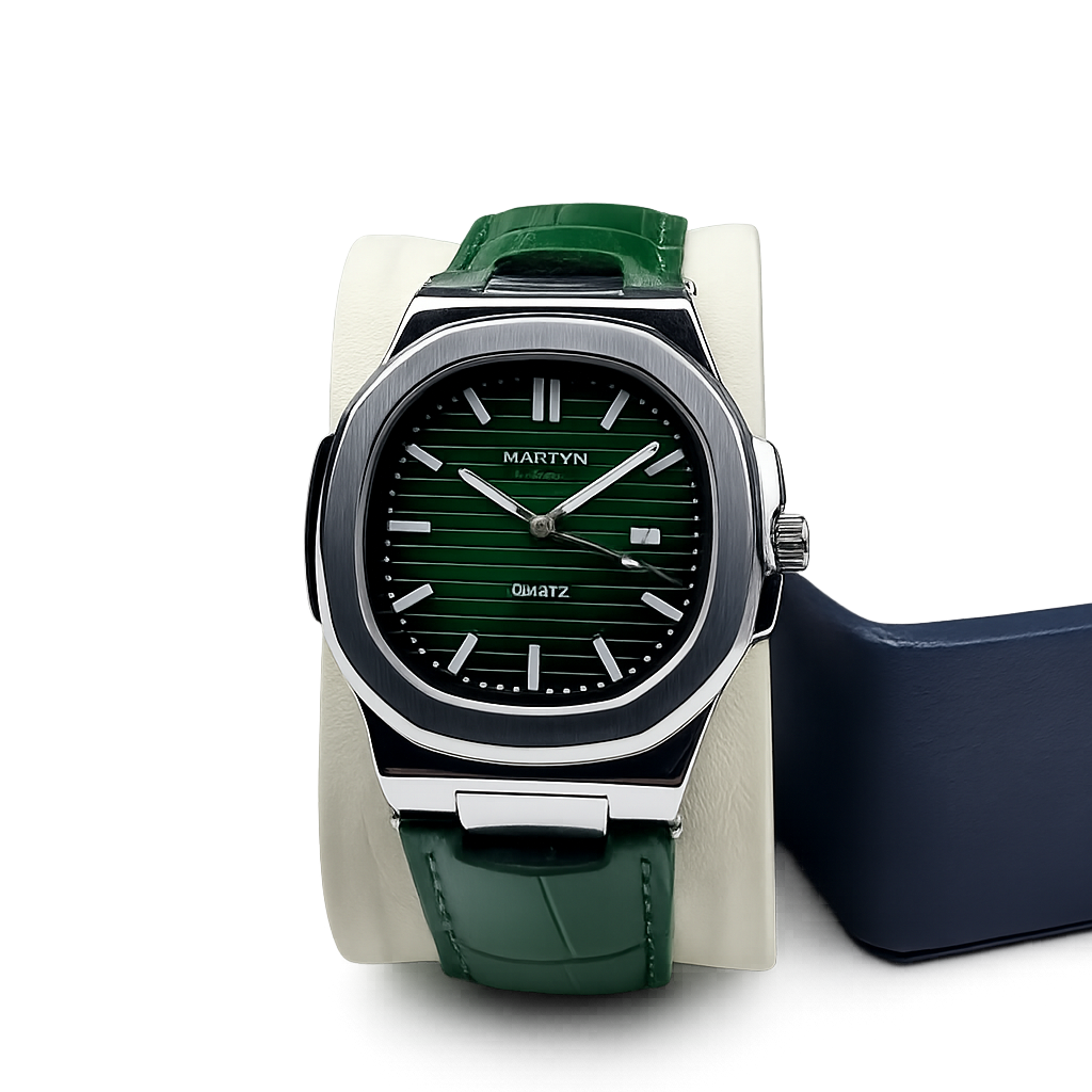 Martyn Line Green Dial Quartz Watch