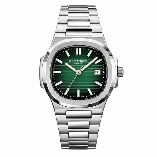 Premium Green Dial Men's Stainless Steel Luxury Watch