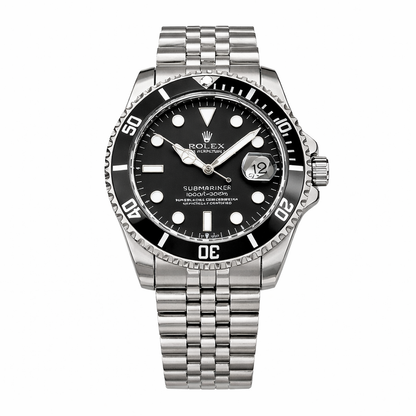 Gold Luxury Diver Watch – Black Dial