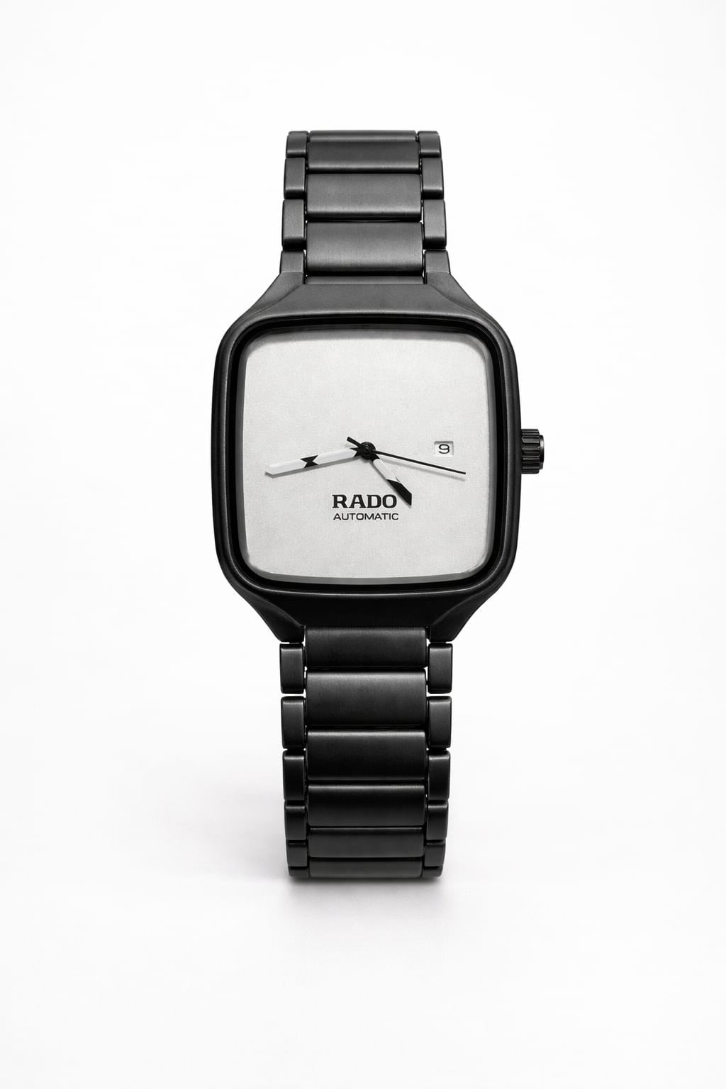 Rado Automatic Black Square Dial Luxury Watch for Men